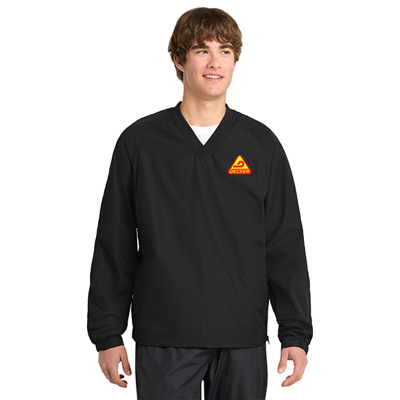 Sport-Tek® V-Neck Raglan Wind Shirt