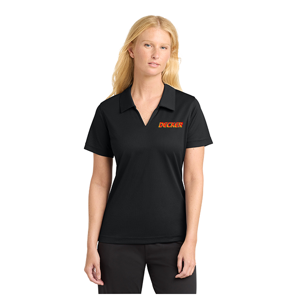 Sport-Tek® Women's Dri-Mesh® V-Neck Polo