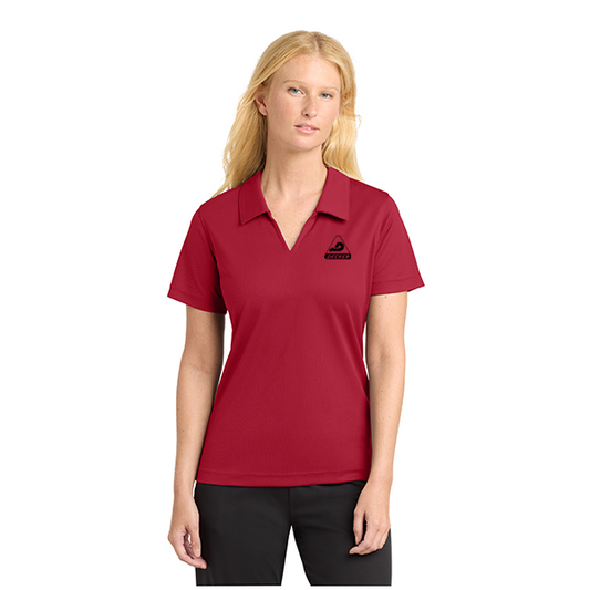 Sport-Tek® Women's Dri-Mesh® V-Neck Polo