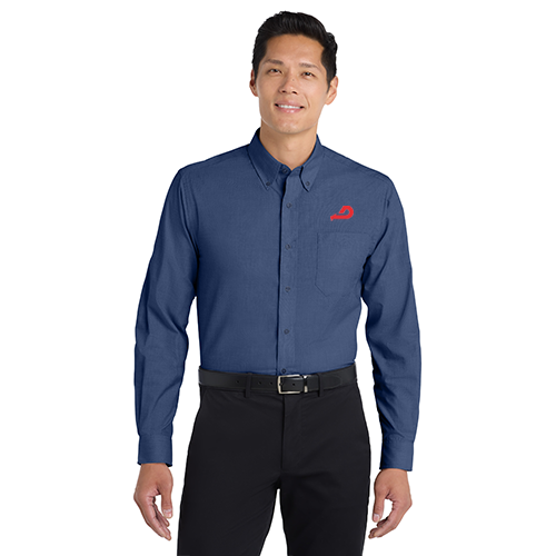 Port Authority® Tall Crosshatch Easy Care Shirt