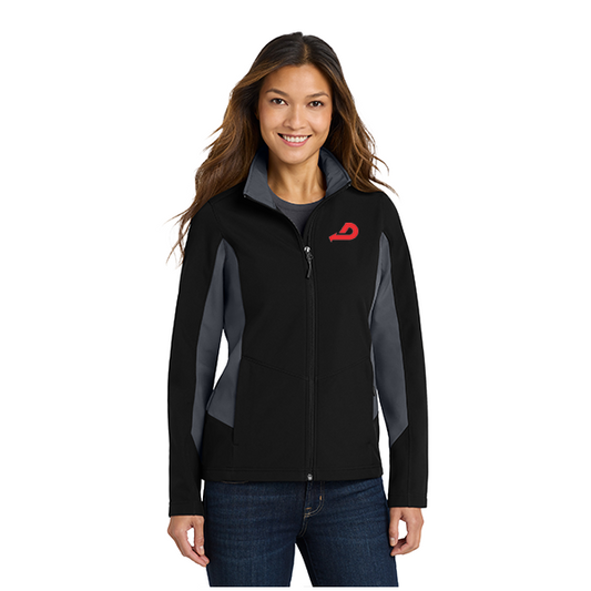 Port Authority® Women's Core Colorblock Soft Shell Jacket