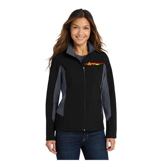 Port Authority® Women's Core Colorblock Soft Shell Jacket